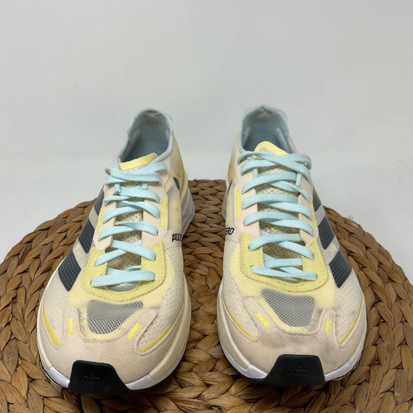 Adizero Boston 11 Running Shoe Ecru Tint Night Met Size 9 - Picture 5 of 10